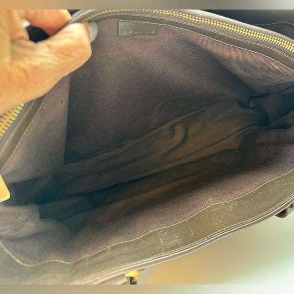 Celine-Authentic-Macadam Boogie Pony Hair Tote - Picture 6 of 16